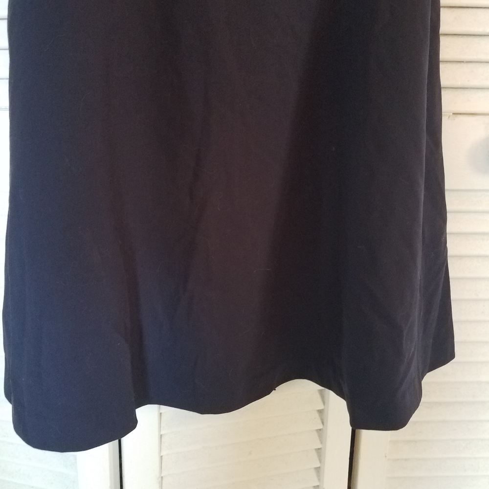 H&M Fit and Flare Navy Blue Lined Dress - Picture 2 of 13